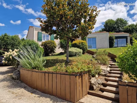 maison bessines 110 m² + véranda – vue marais poitevin – terrain 1 097 m²