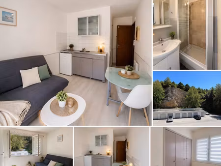 studio à vendre – opportunité rare à bandol – résidence sécurisée – 125 000
