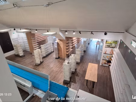vends mur de magasin de 420m2 très bel emplacement