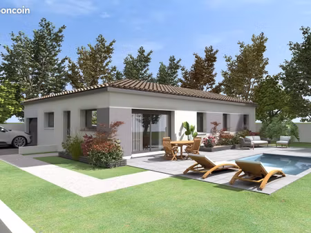 maison 100 m² jaillans