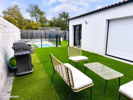 maison plein pied de 113m2 (2024) avec piscine creusée