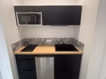 appartement f1 entièrement rénové
