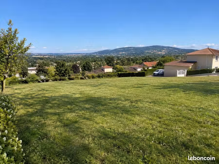 terrain à bâtir de 460 m² à lucenay (69)