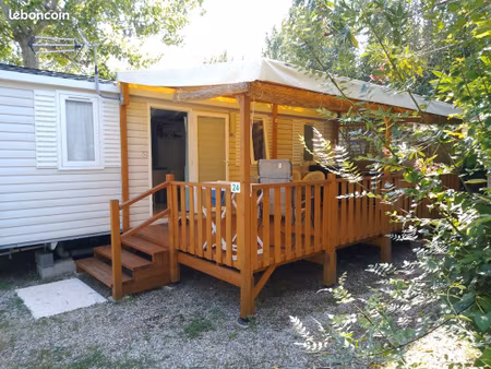 mobil home climatisé agde la tamarissiere