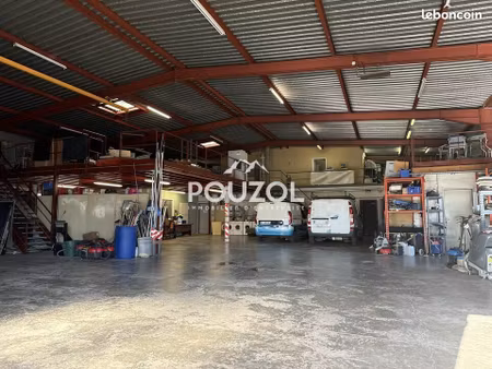 local d'activite 800 m² romagnat