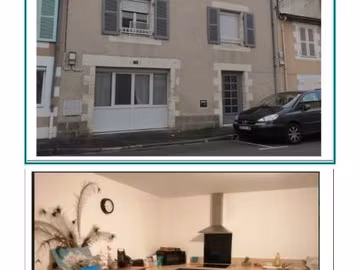 location maison 3chb +1 bureau dispo fin aout