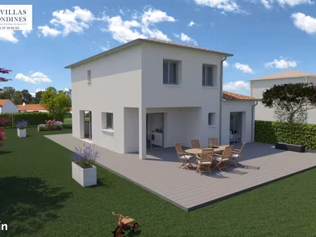 projet de construction d'une maison 113.75 m² avec terrain à pessac (33)