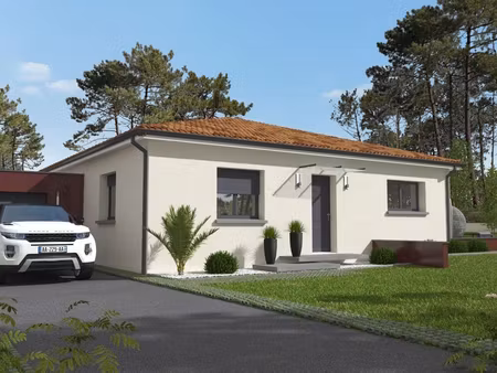 projet de construction d'une maison 93 m² avec terrain à castelsarrasin (82) au prix de 17