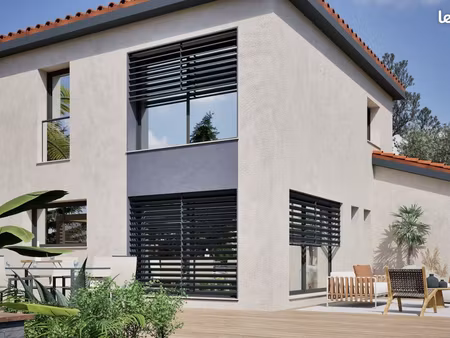 maison contemporaine 4 chambres avec terrain de 1100 m² à veauche (42)