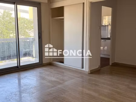 grenoble léon blum  à vendre appartement t1 de 34 61 m² avec balcon