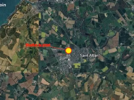 terrain 416 m² saint alban
