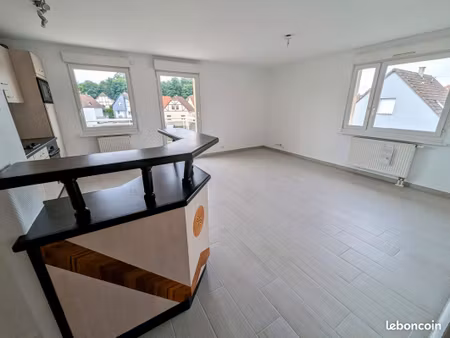 a louer * haguenau quartier château fiat * 2p 50m² * terrasse * garage