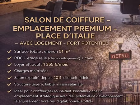 local 51 m² paris