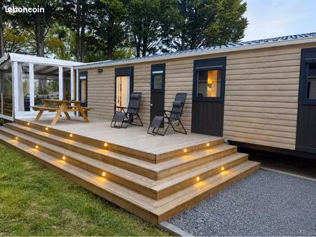 magnifique mobile home nautilhome de 45m2 vue lac