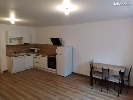 t2 meublé 40m2 rdc rue des lavaux