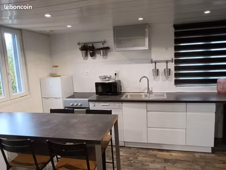 à louer – chalet meublé de 40 m² avec jardin