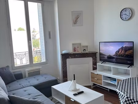appartement meublé 2 pièces – 37 m² – refait à neuf – 900 – pierrefitte-sur-seine