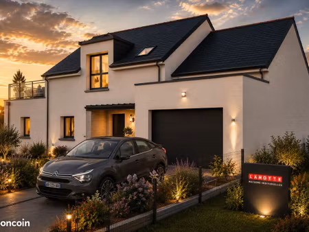 projet de construction d'une maison 121 m² avec terrain à pontivy (56)