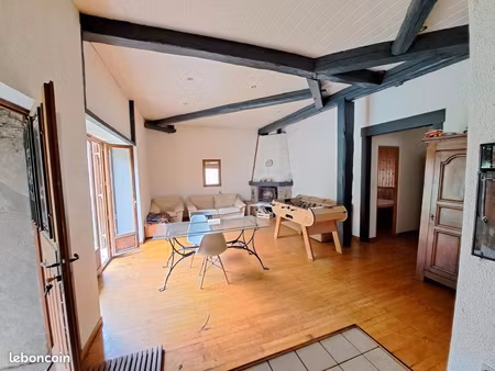 saint-michel-les-portes – maison de village de 180 m² avec jardin – 225 000