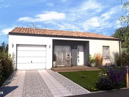 maison 2 chambres sur un terrain de 347 m² à poiroux