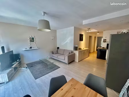 appartement t2 - meublé 50m2 avec jardin et parking