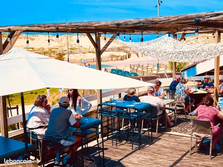 fonds de commerce restaurant de plage seignosse