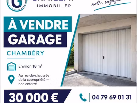 garage/box 18 m² chambery