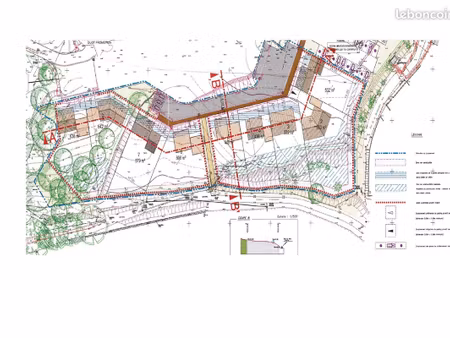 terrain 863m² viabilisé libre constructeur – cœur ville vue parc