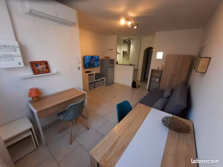 appartement recent 30m2 climatisé quartier jean jaures