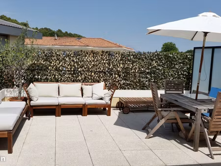 aix-en-provence / les milles – t2 meublé 42 m²  terrasse 30 m²  dernier étage  climatisati