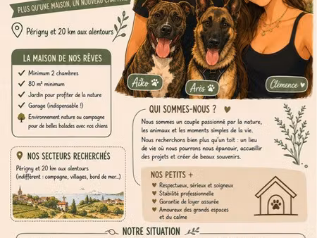 recherche maison pour un jeune couple avec projet bébé