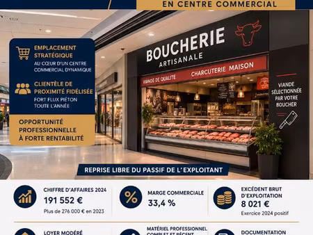 boucherie  fonds de commerce perpignan