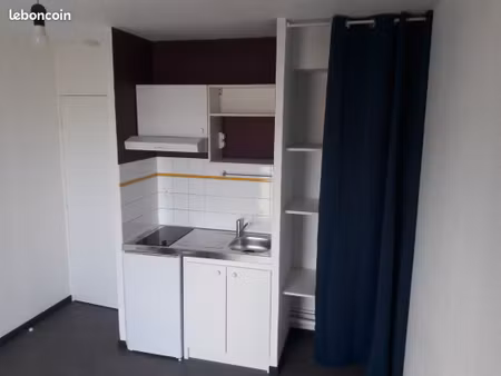 studio 16m² avec parking tours sud