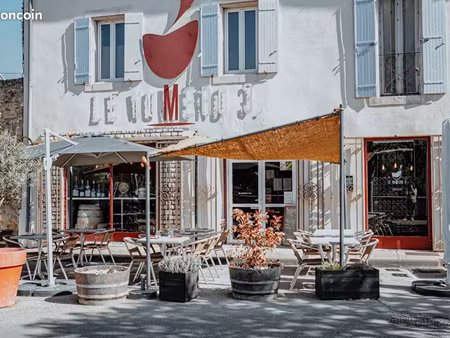 fond de commerce restaurant terrasse + appartement