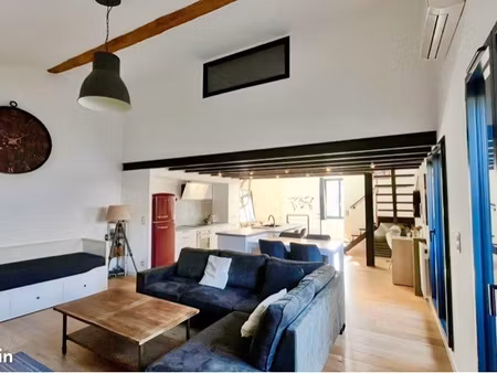 loft avec terrasse et grand garage