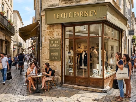 commerce habillement/textile 200 m²