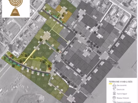terrain à bâtir de 472 m2 au prix de 56168 à le gua (17)