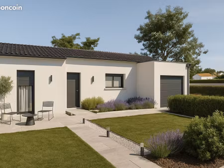 maison de 91.72 m² sur un terrain de 832 m² à nueil-les-aubiers en deux-sevres (79)