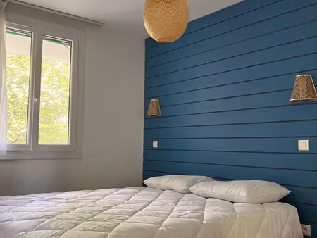 appartement rénové 38m2  1er étage  1 chambre  balcon