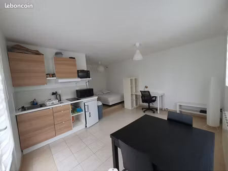 studio meublé 25m² proche univ. valenciennes