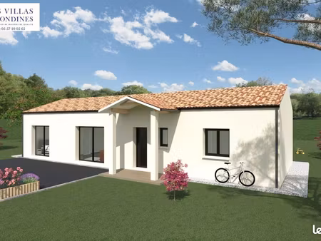 projet de construction d'une maison 100.68 m² avec terrain à merignac (33)