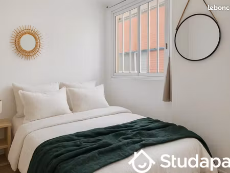 chambre 1 pièce 11 m²
