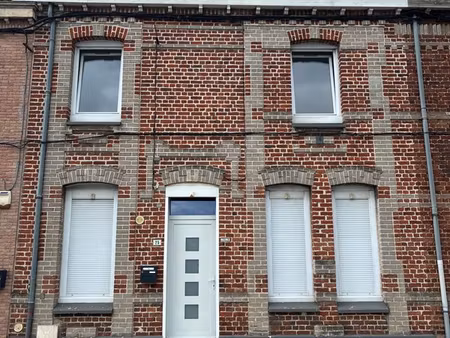 à vendre – grande maison familiale de 120 m² avec jardin – la sentinelle (rue émile basly)