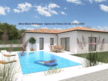 emplacement parfait à castelginest maison en l 90m²