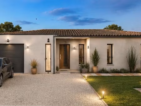 maison 80 m² avec terrain à secondigny