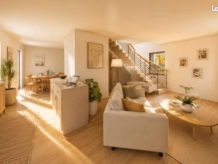 duplex rénové de 120m2 avec terrasse et garage
