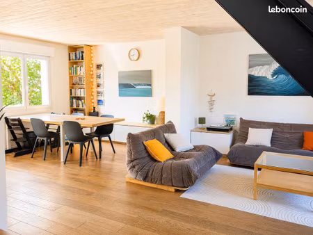 maison familiale rénovée avec charme – quartier du haut guézy à la baule