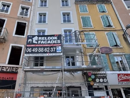local commercial - annonay place des cordeliers - 68 m² - terrasse