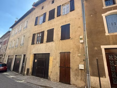 maison de village 200 m² à rénover – garage – combles aménageables – centre d’allègre