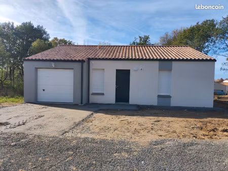 maison neuve 71m² t3 + garage 20m² – terrain 350m² – 2 chambres – proche centre-ville